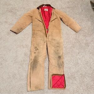 VTG Walls Blizzard-Pruf Insulated Workwear Coveralls | Duck Canvas | 38-40